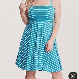 Striped tube dress Size 3